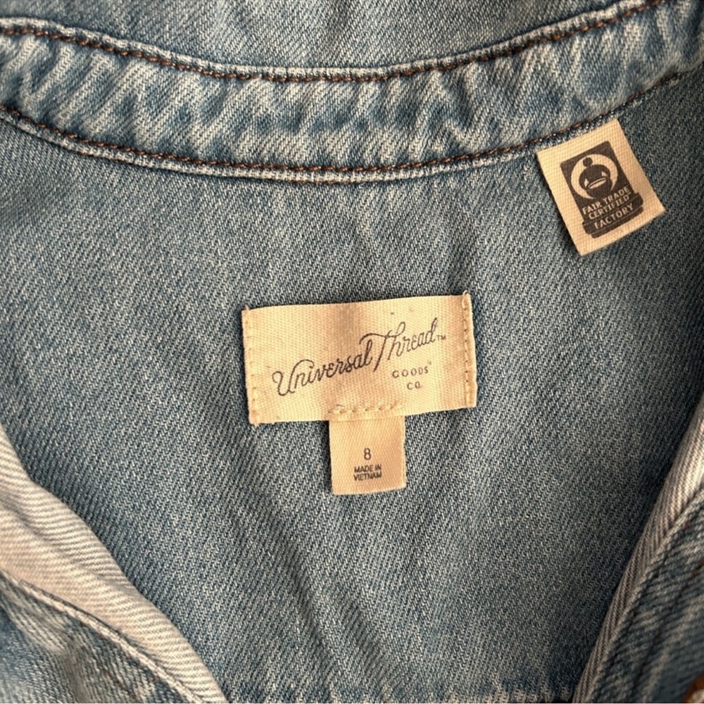 Universal Thread Blue Denim Top - image 5